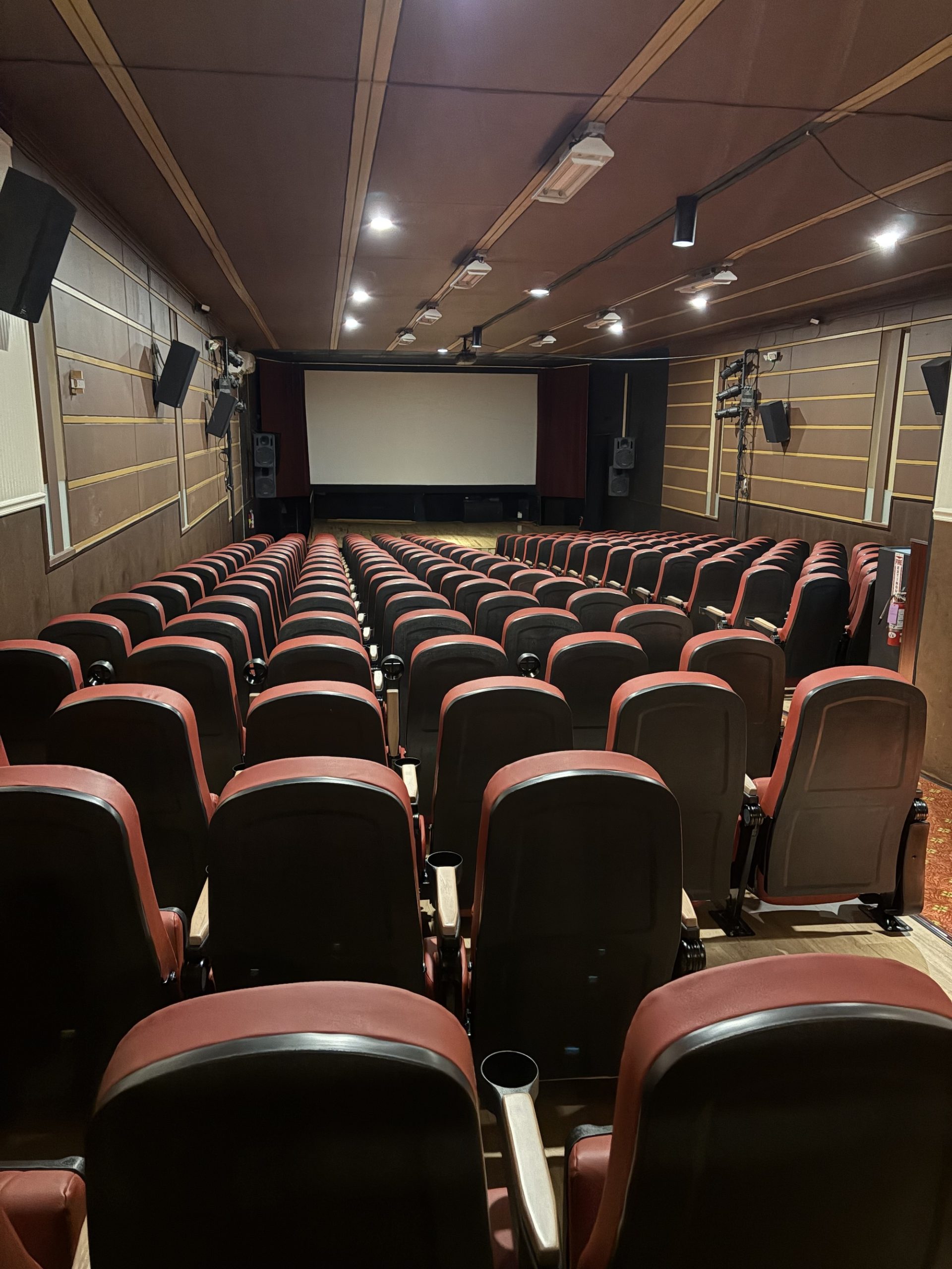 empty theatre at the strand